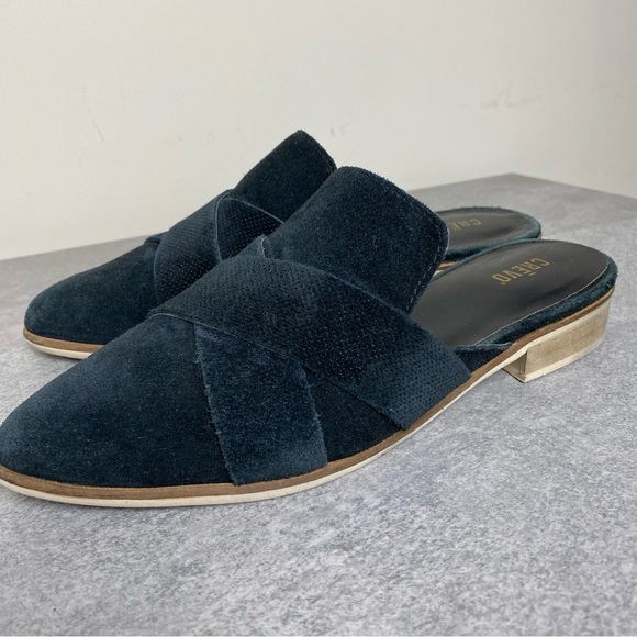 SALE Crevo Tessana Black Suede Leather Mule
Slip-On Shoes Size 8 - Picture 3 of 8